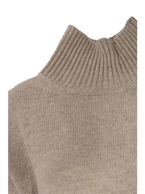 Dolcevita Borgia in filato di lana Sabbia WEEKEND MAX MARA | 2525366112600003